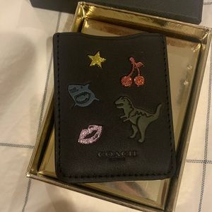 coach phone pocket sticker